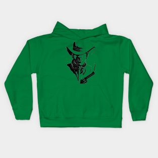 Western Era - Cowboy with Gun Kids Hoodie